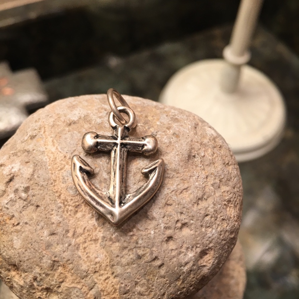 Grace & Heart Anchored Charm